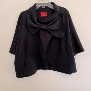 Elle Front Bow Bolero Jacket
